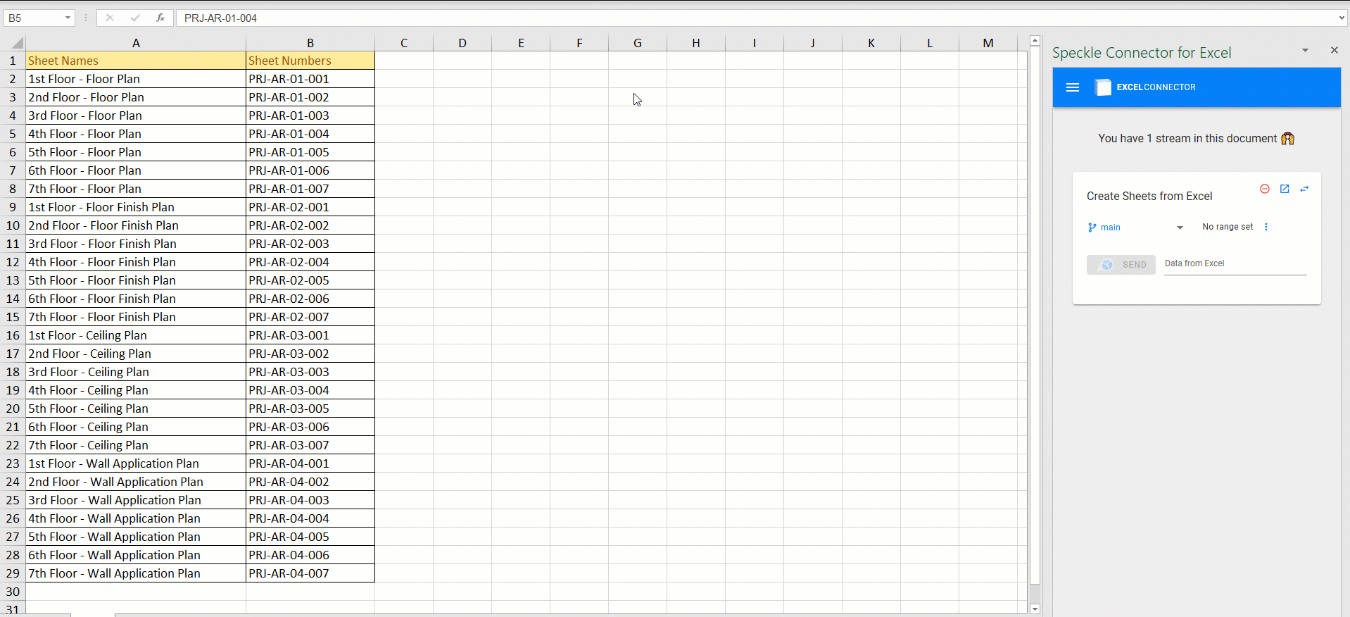 Create Word Template From Excel Data
